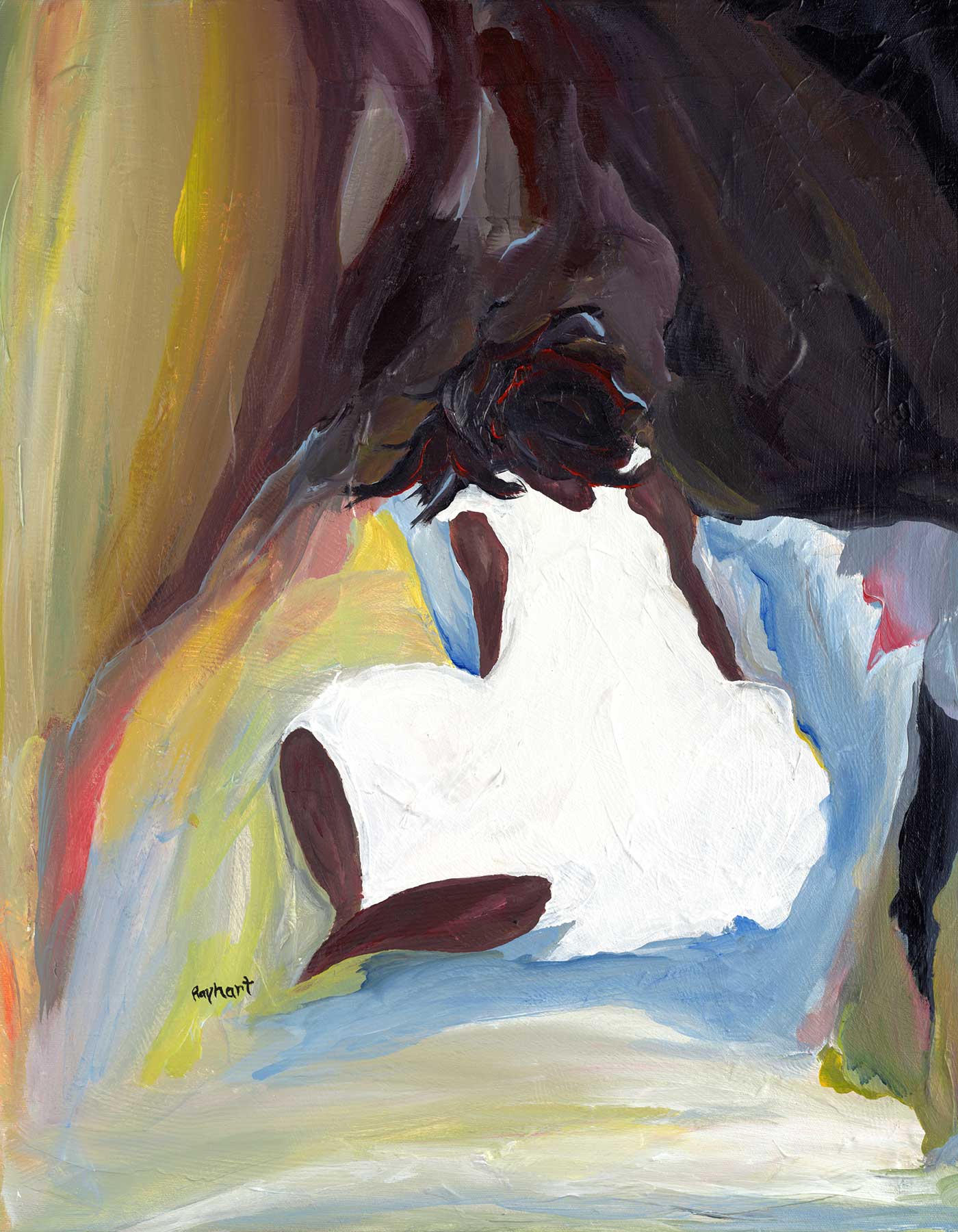 The Lightness of the Blue 20x24